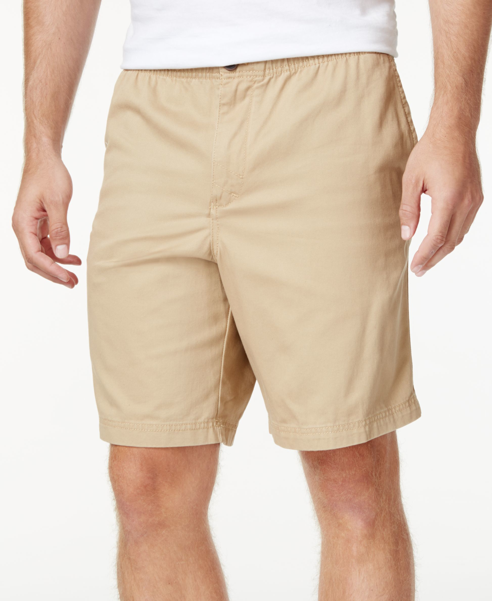 Izod Men's Elastic Waist Cargo Shorts for Men Lyst